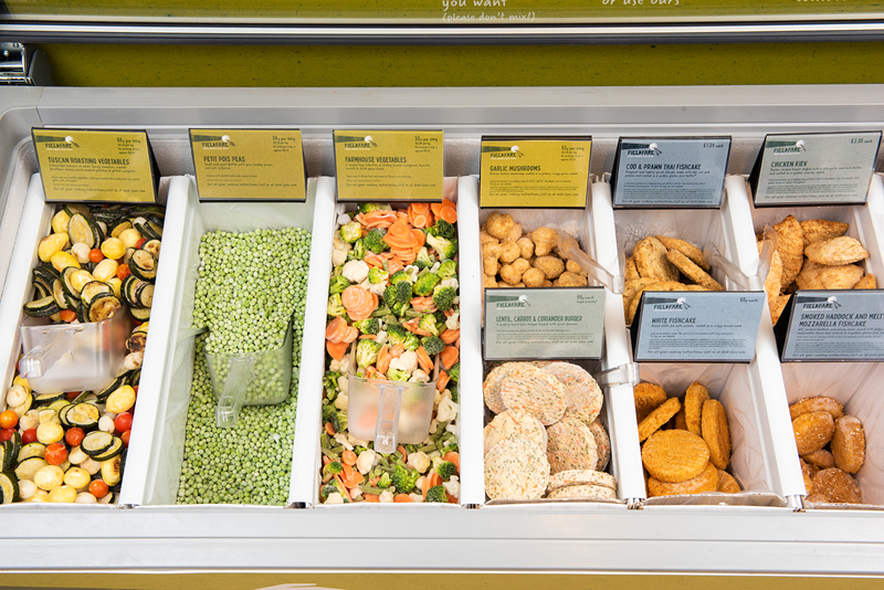 Fieldfare Veg and fish top down freezer 1