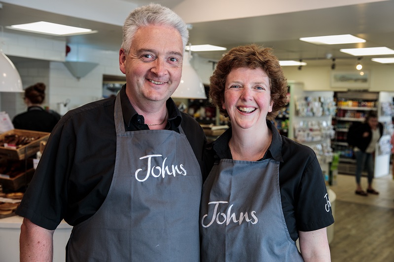 Sue and Anthony Johns